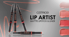 CATRICE presenta Lip Artist Matte Lipstick & Liner, que logra un look impecable acabado mate y preciso