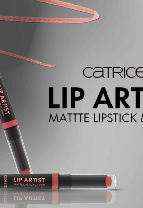 CATRICE presenta Lip Artist Matte Lipstick & Liner, que logra un look impecable acabado mate y preciso