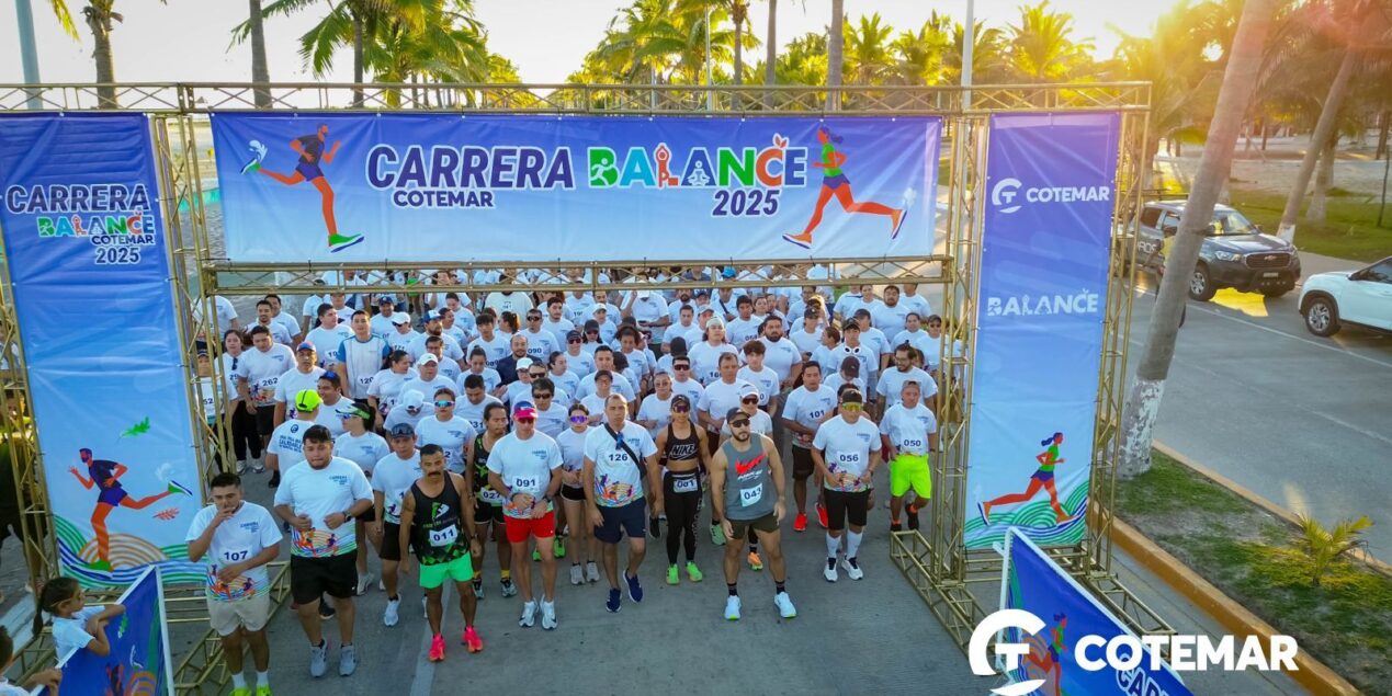 Se realiza Carrera Balance Cotemar en Ciudad del Carmen