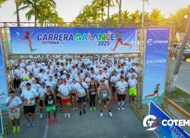 Se realiza Carrera Balance Cotemar en Ciudad del Carmen