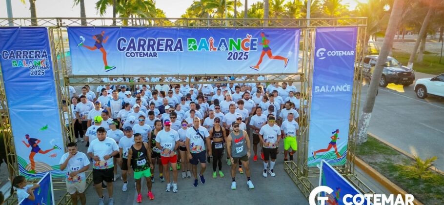Se realiza Carrera Balance Cotemar en Ciudad del Carmen
